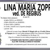 Lina Maria Zoppis ved. De Regibus di anni 94