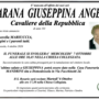 Viarana Giuseppina Angela. Cavaliere della Repubblica di anni 101 Viarana Giuseppina Angela. Cavaliere della Repubblica di anni 101