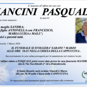 Mancini Pasquale di anni 81