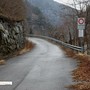 La strada, mai completata, che da Iselle sale a Trasquera