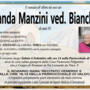 Wanda Manzini ved. Bianchini di anni 92