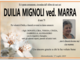Duilia Mignoli ved. Marra di anni 79