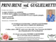 Prini Irene ved. Guglielmetti di anni 95 Prini Irene ved. Guglielmetti di anni 95