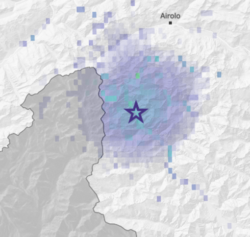 Scossa di terremoto in Canton Ticino