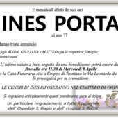 Ines Porta di anni 77 Ines Porta di anni 77