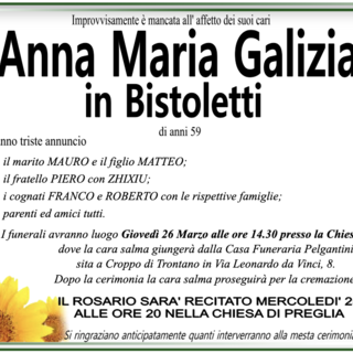 Anna Maria Galizia in Bistoletti di anni 59