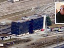 Lo scalo di Domo 2 e nel riquadro Francesco Sasso  (Filt Cgil)