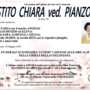 Sestito Chiara ved. Pianzola di anni 86