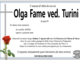 Olga Fame ved. Turini 93 anni