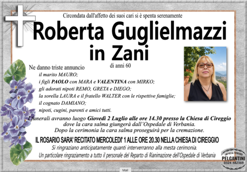 Roberta Guglielmazzi in Zani di anni 60