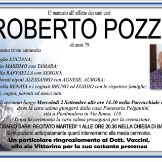 Roberto Pozzi di anni 79