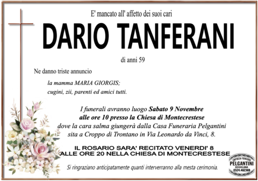 Dario Tanferani 59 anni