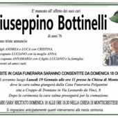 Giuseppe Bottinelli di anni 76