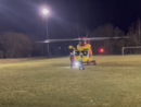 Malesco, riuscito il test con l'eliambulanza in notturna   VIDEO