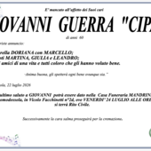 Guerra Giovanni "Cipa" Guerra Giovanni "Cipa"