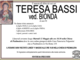 Teresa Bassi ved. Bionda di anni 90