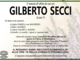 Gilberto Secci 76 anni