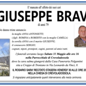 Giuseppe Bravi di anni 79