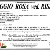 Biggio Rosa ved. Risso di anni 98 Biggio Rosa ved. Risso di anni 98