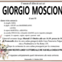 Giorgio Moscioni di anni 80