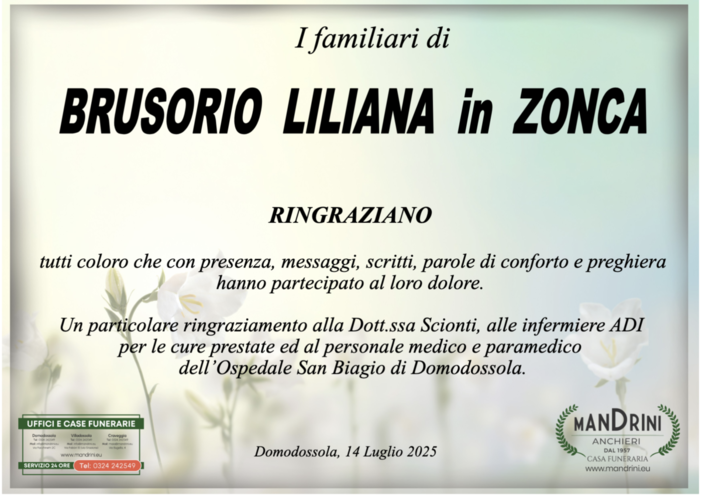 Ringraziamento
