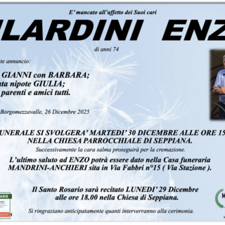Gilardini Enzo di anni 74