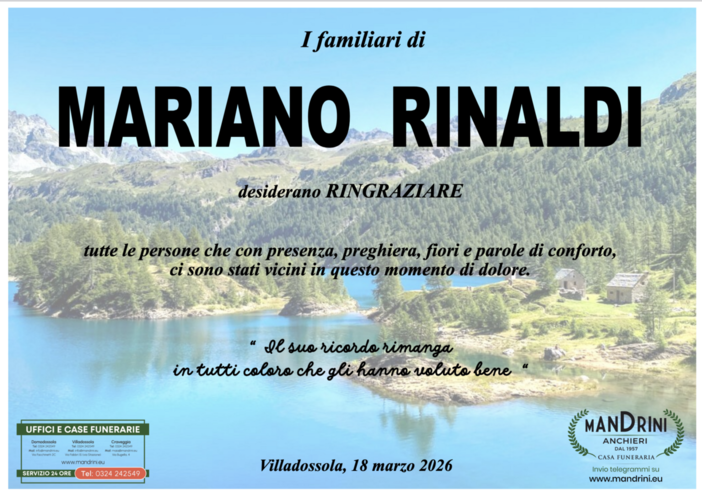 Ringraziamento