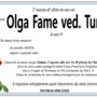 Olga Fame ved. Turini 93 anni