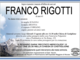 Franco Rigotti di anni 63
