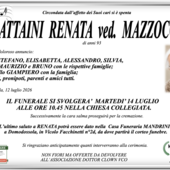 Battaini Renata ved. Mazzocchi di anni 93