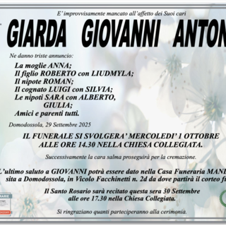 Giarda Giovanni Antonio