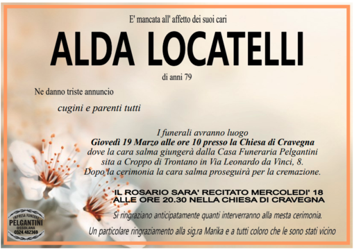 Alda Locatelli di anni 79