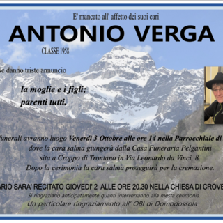 Antonio Verga classe 1958