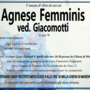 Agnese Femminis di anni 78