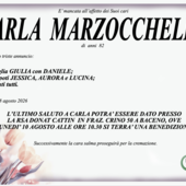 Carla Marzocchelli di anni 82