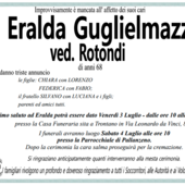 Eralda Guglielmazzi ved. Rotondi di anni 68