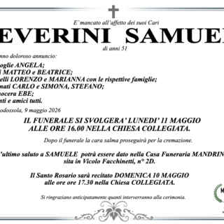 Peverini Samuele di anni 51