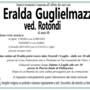 Eralda Guglielmazzi ved. Rotondi di anni 68 Eralda Guglielmazzi ved. Rotondi di anni 68