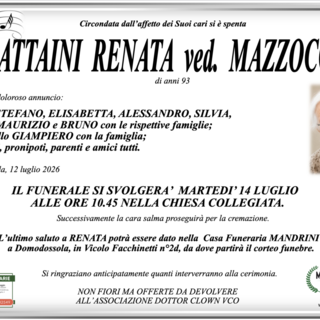 Battaini Renata ved. Mazzocchi di anni 93