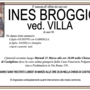 Ines Broggio ved. Villa di anni 90