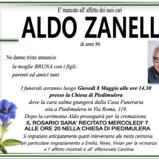 Aldo Zanelli di anni 86