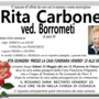Rita Carbone ved. Borrometi di anni 80