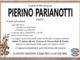Pierino Parianotti di anni 86
