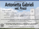 Antonietta Gabrieli ved. Pirazzi di anni 82