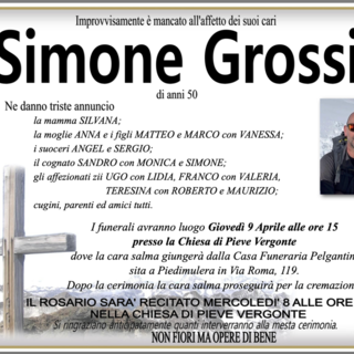Simone Grossi di anni 50