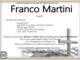 Franco Martini di anni 81