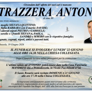 Sttrazzera Anronio di anni 80