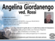 Angelina Giordanengo ved. Rossi di anni 87 Angelina Giordanengo ved. Rossi di anni 87