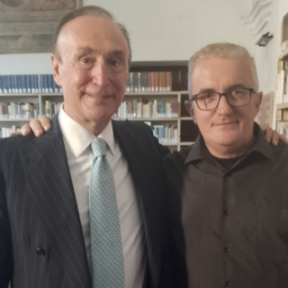 In foto: da sinistra  Gianpiero Samuri e Marco Saraceno