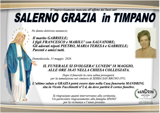 Salerno Grazia in Timpano
